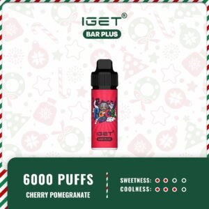 IGET BAR PLUS – CHERRY POMEGRANATE