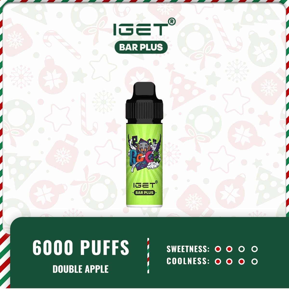 IGET BAR PLUS – DOUBLE APPLE