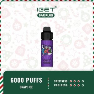 IGET BAR PLUS - GRAPE ICE