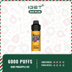 IGET BAR PLUS - KIWI PINEAPPLE ICE