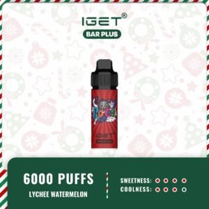 IGET BAR PLUS - LYCHEE WATERMELON