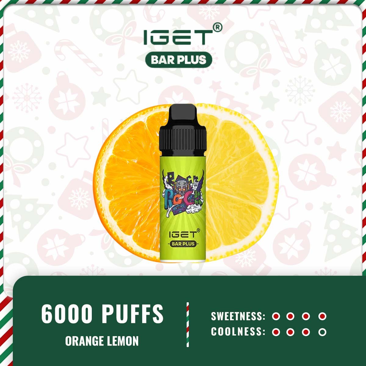 IGET BAR PLUS – ORANGE LEMON - Image 2