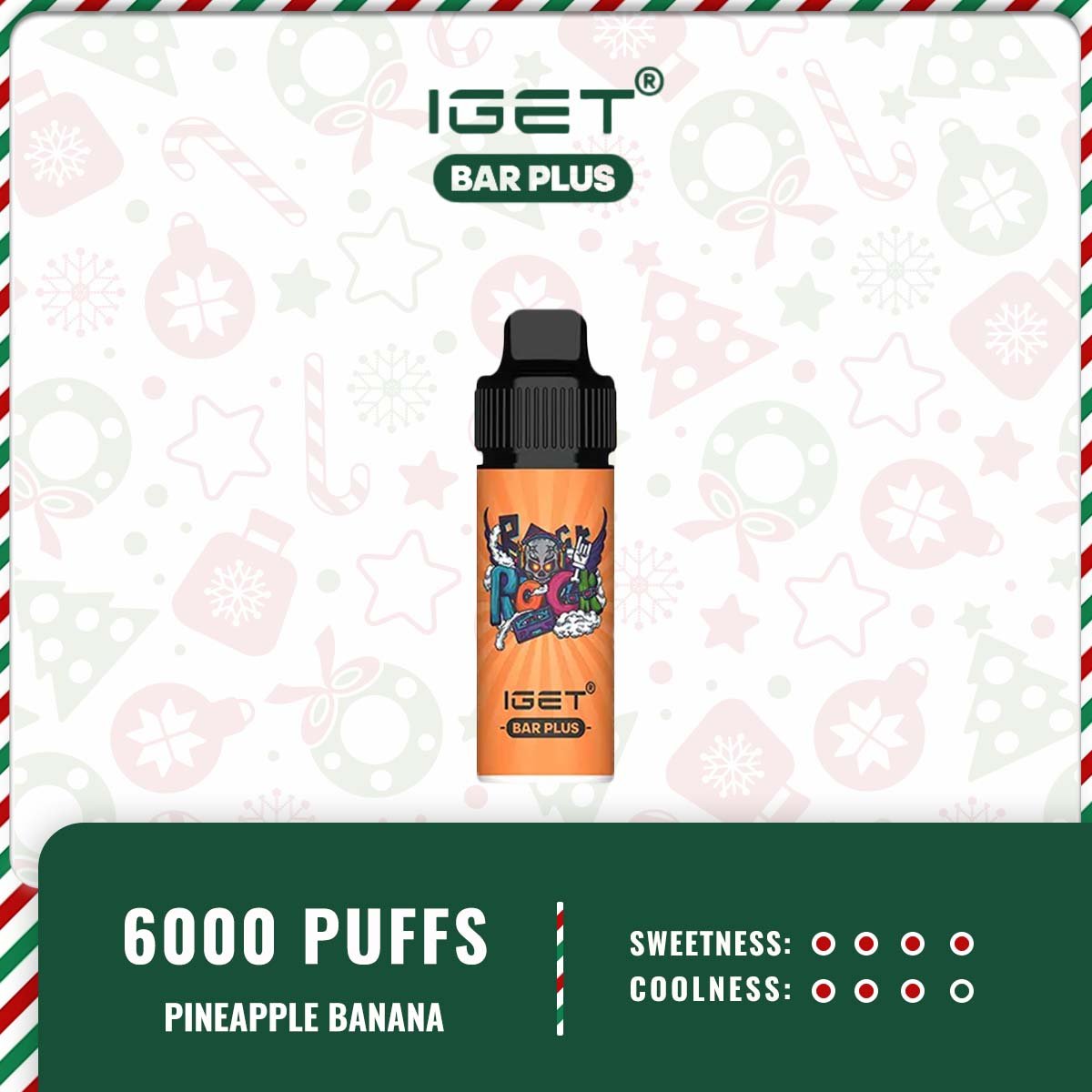 IGET BAR PLUS – PINEAPPLE BANANA
