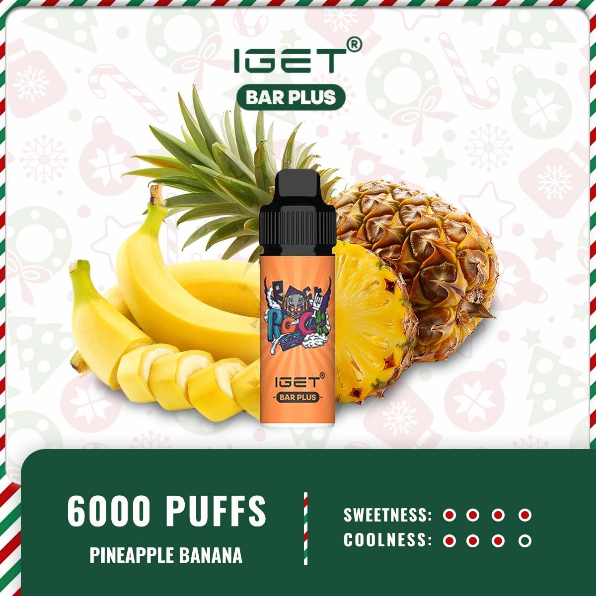 IGET BAR PLUS – PINEAPPLE BANANA - Image 2