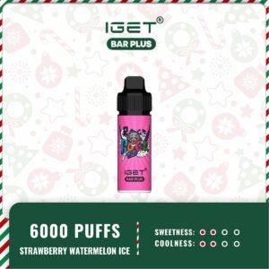 IGET BAR PLUS - STRAWBERRY WATERMELON ICE