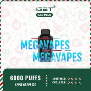 IGET BAR PLUS POD ONLY - APPLE GRAPE ICE