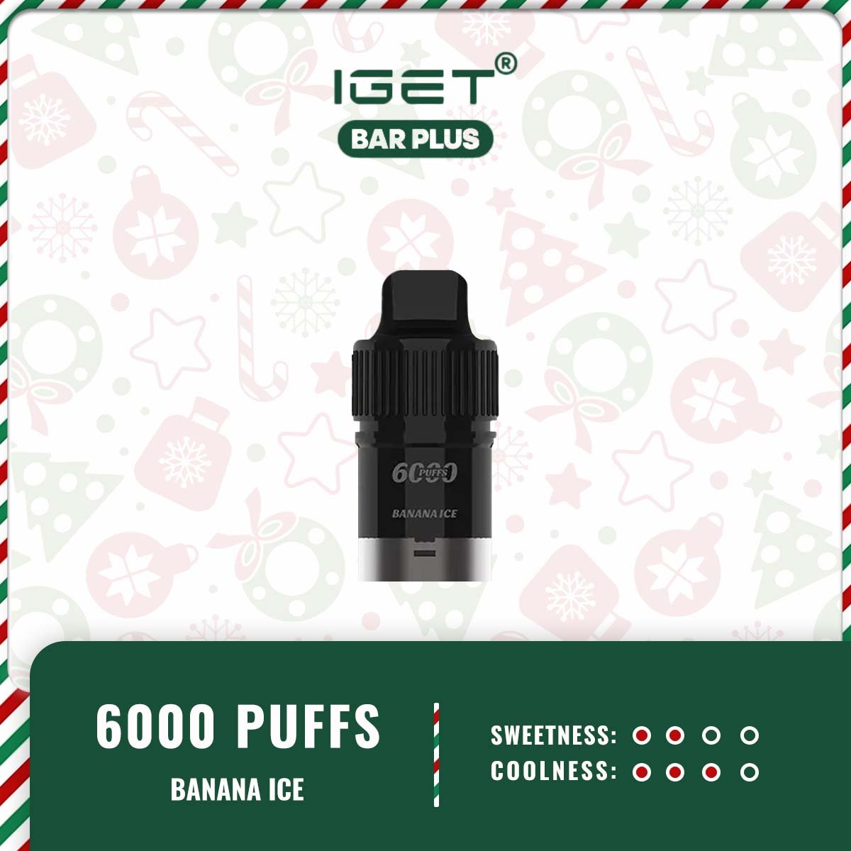 IGET BAR PLUS POD ONLY – BANANA ICE