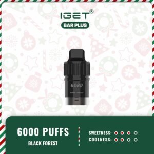 IGET BAR PLUS POD ONLY – BLACK FOREST