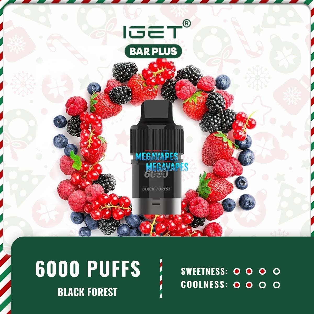 IGET-Bar-Plus-Pod-Only-6000-Puffs-Black-Forest31.jpg - Mega Vapes Australia