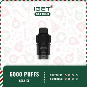 IGET BAR PLUS POD ONLY – COLA ICE