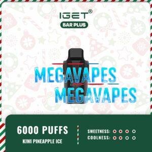IGET BAR PLUS POD ONLY - KIWI PINEAPPLE ICE