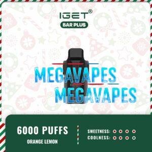 IGET BAR PLUS POD ONLY - ORANGE LEMON