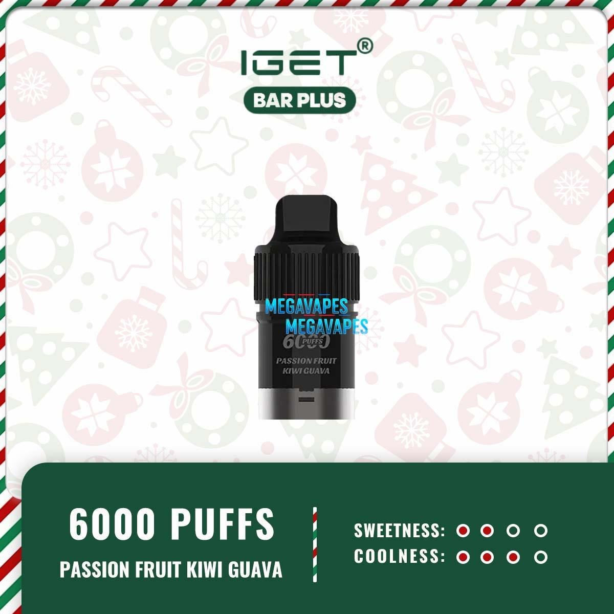 IGET-Bar-Plus-Pod-Only-6000-Puffs-Passion-Fruit-Kiwi-Guava31.jpg - Mega Vapes Australia