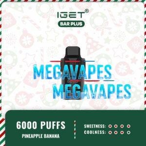 IGET BAR PLUS POD ONLY - PINEAPPLE BANANA