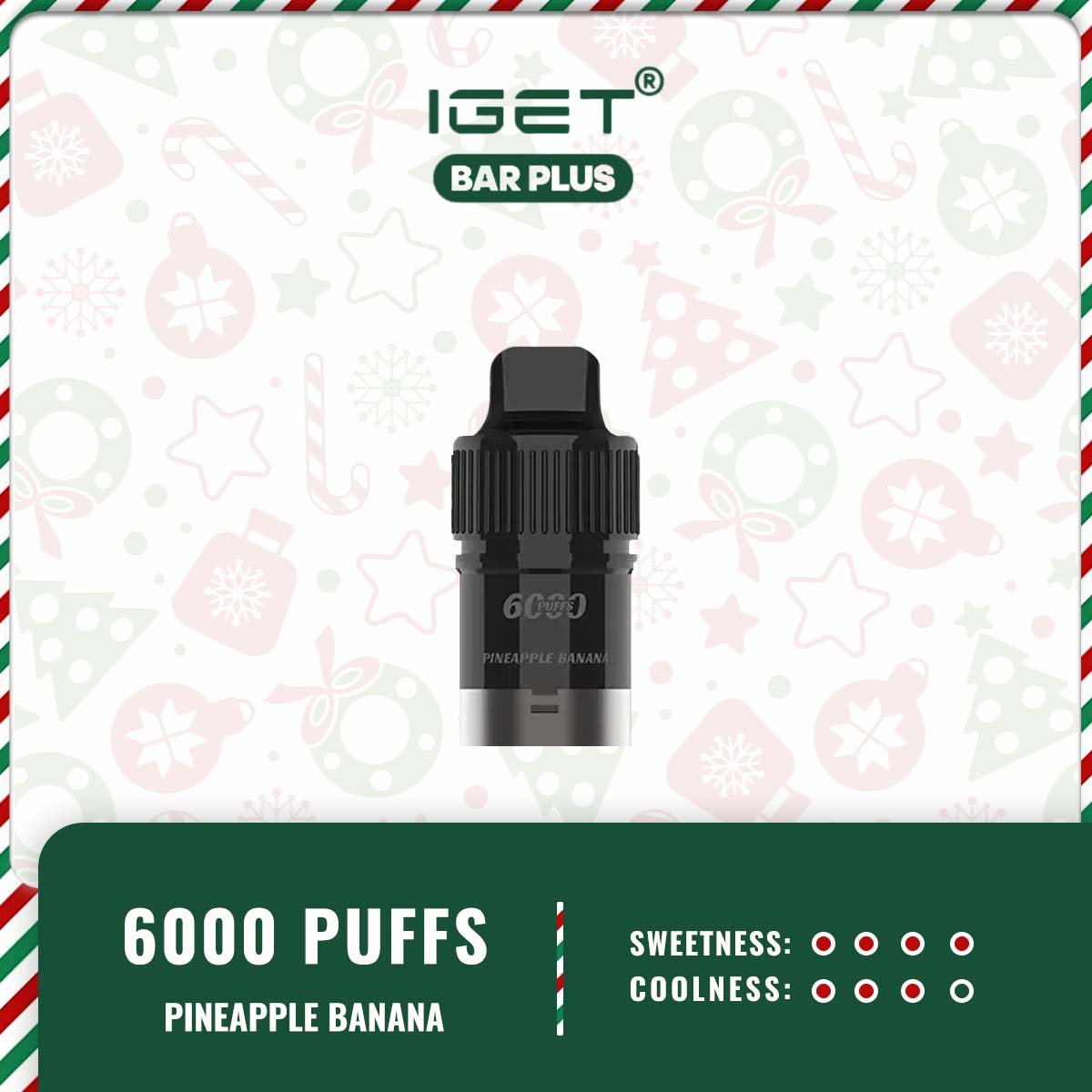 IGET BAR PLUS POD ONLY – PINEAPPLE BANANA