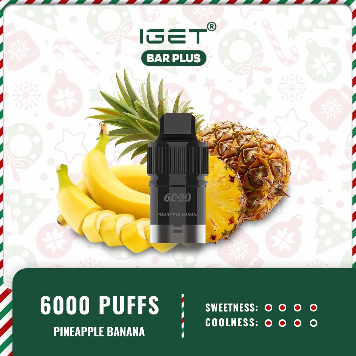 IGET BAR PLUS POD ONLY – PINEAPPLE BANANA - Image 2