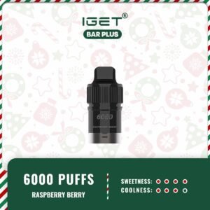 IGET BAR PLUS POD ONLY – RASPBERRY BERRY