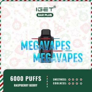 IGET BAR PLUS POD ONLY - RASPBERRY BERRY