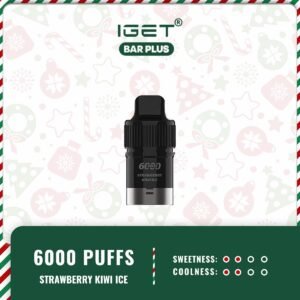 IGET BAR PLUS POD ONLY – STRAWBERRY KIWI ICE
