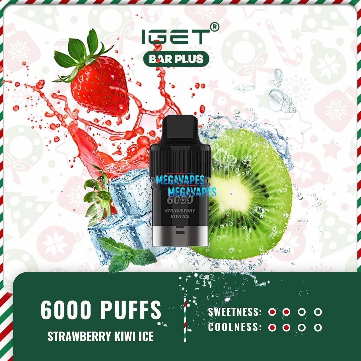 IGET-Bar-Plus-Pod-Only-6000-Puffs-Strawberry-Kiwi-Ice49.jpg - Mega Vapes Australia