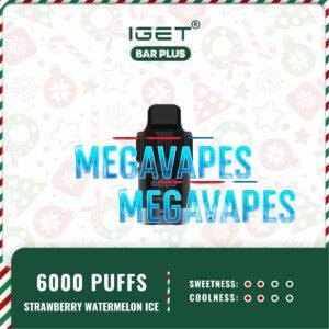 IGET BAR PLUS POD ONLY - STRAWBERRY WATERMELON ICE