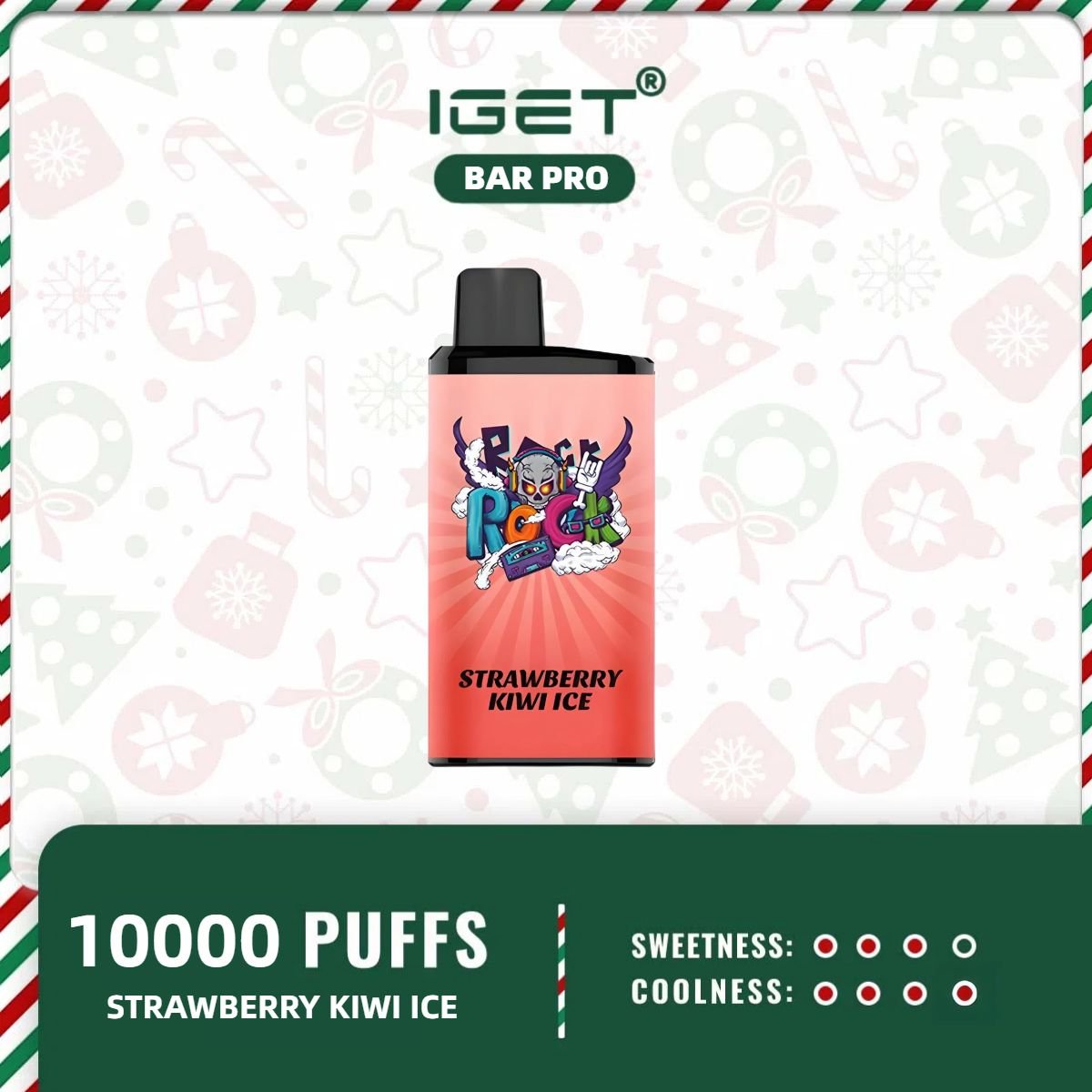 IGET BAR PRO – STRAWBERRY KIWI ICE