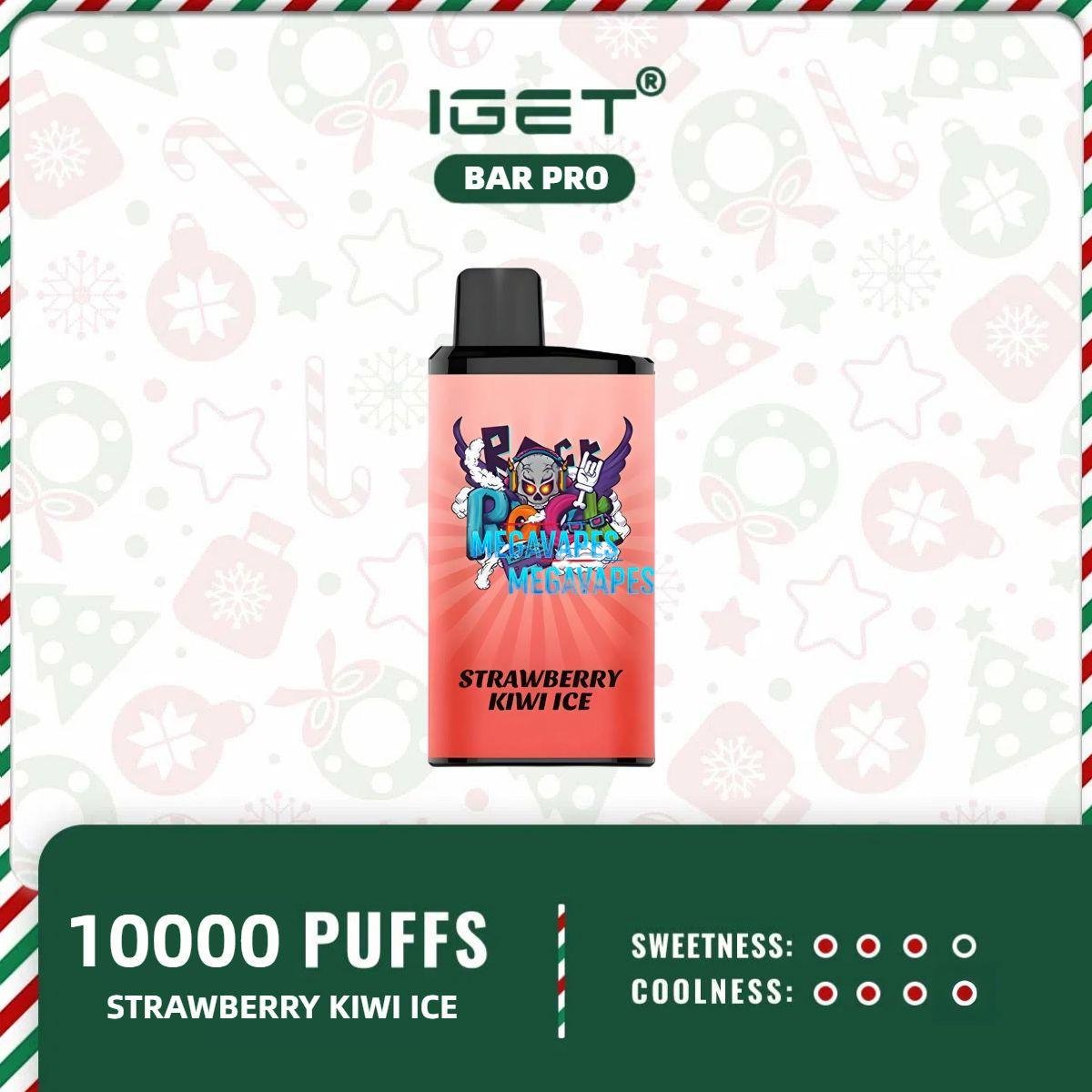 IGET BAR PRO - STRAWBERRY KIWI ICE