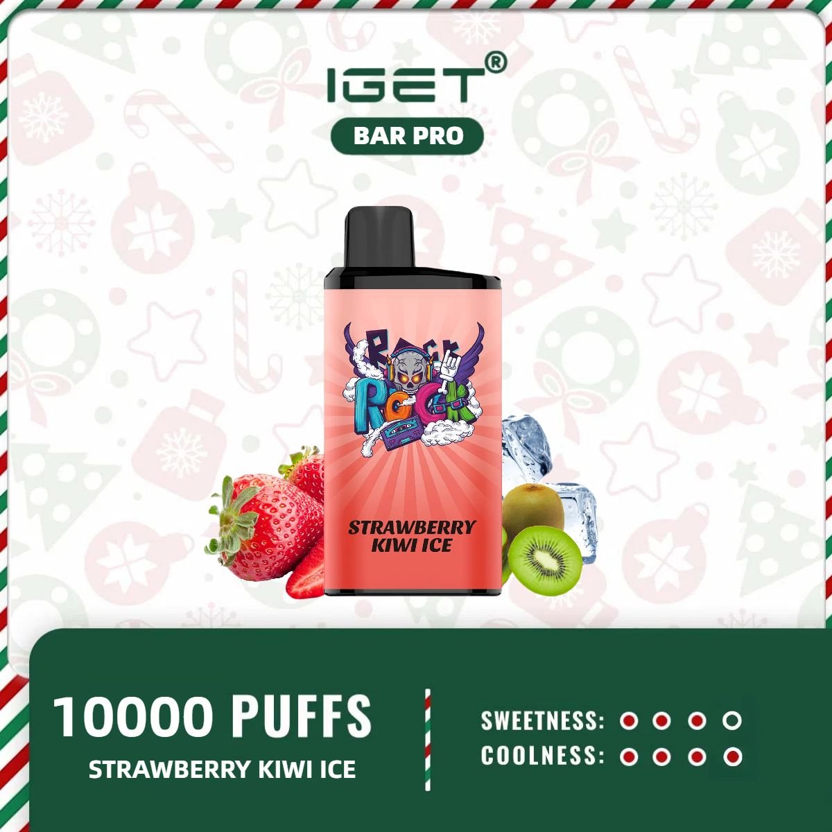 IGET BAR PRO – STRAWBERRY KIWI ICE - Image 2