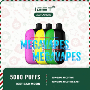 IGET MOON K5000 - ALL FLAVOURS | 5000 Puffs | Shop Full Range | Mega Vapes Australia