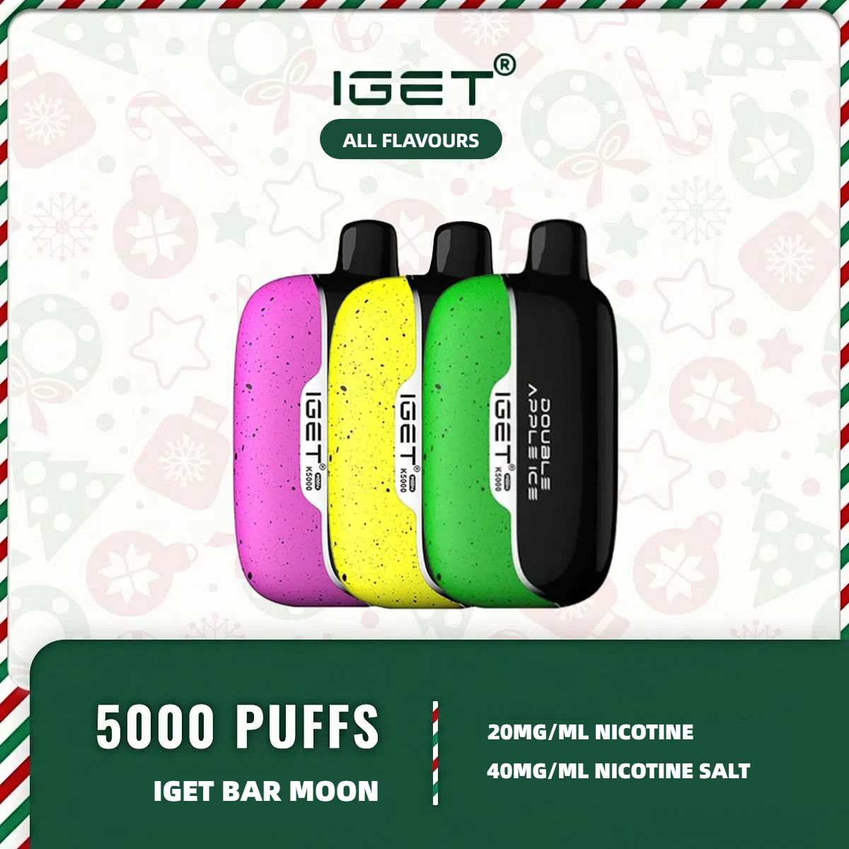 IGET MOON K5000 – ALL FLAVOURS IN ONE