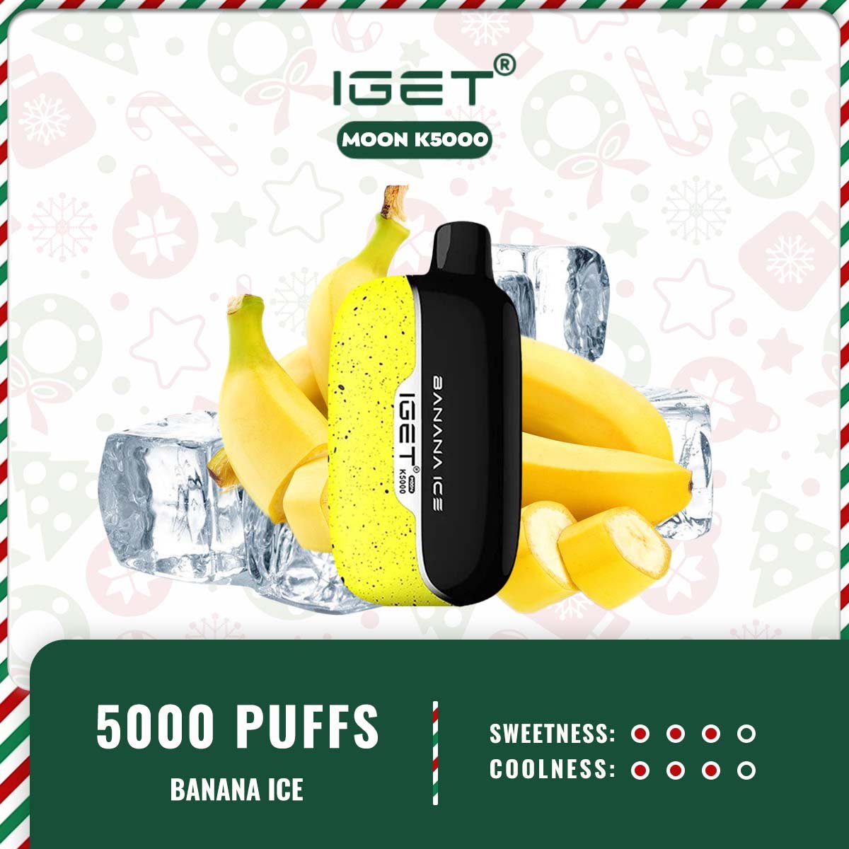 IGET MOON K5000 – BANANA ICE - Image 2