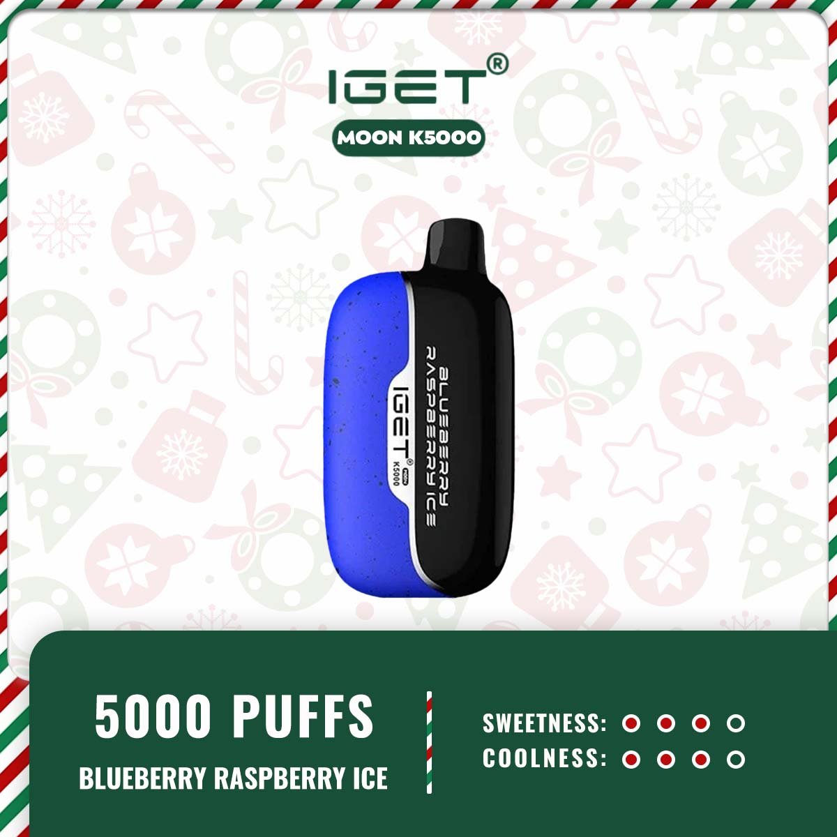 IGET MOON K5000 – BLUEBERRY RASPBERRY ICE