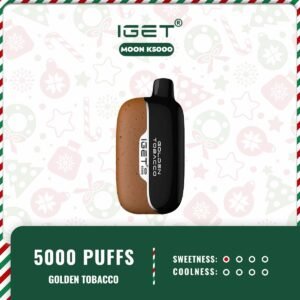 IGET MOON K5000 – GOLDEN TOBACCO