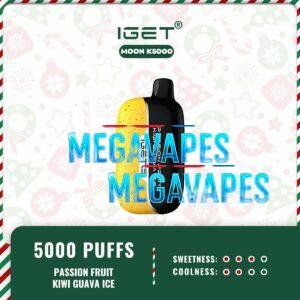 IGET MOON K5000 - PASSION FRUIT KIWI GUAVA ICE