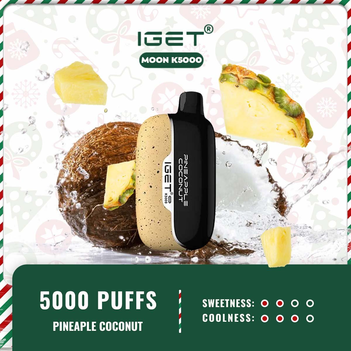 IGET MOON K5000 – PINEAPPLE COCONUT - Image 2