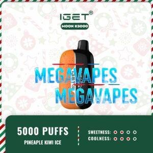 IGET MOON K5000 - PINEAPPLE KIWI ICE