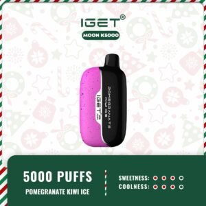 IGET MOON K5000 – POMEGRANATE KIWI ICE