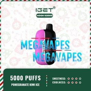 IGET MOON K5000 - POMEGRANATE KIWI ICE