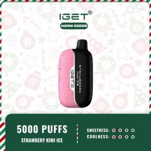 IGET MOON K5000 – STRAWBERRY KIWI ICE