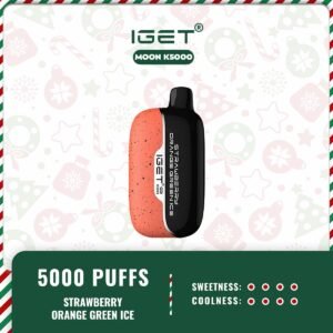 IGET MOON K5000 – STRAWBERRY ORANGE GREEN ICE