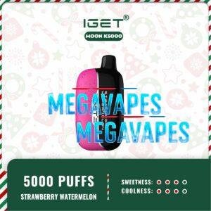 IGET MOON K5000 - STRAWBERRY WATERMELON ICE