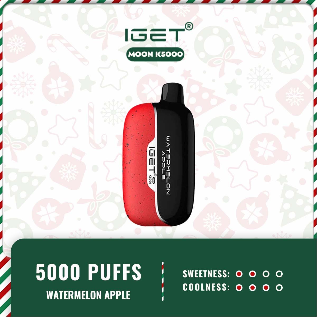 IGET MOON K5000 – WATERMELON APPLE