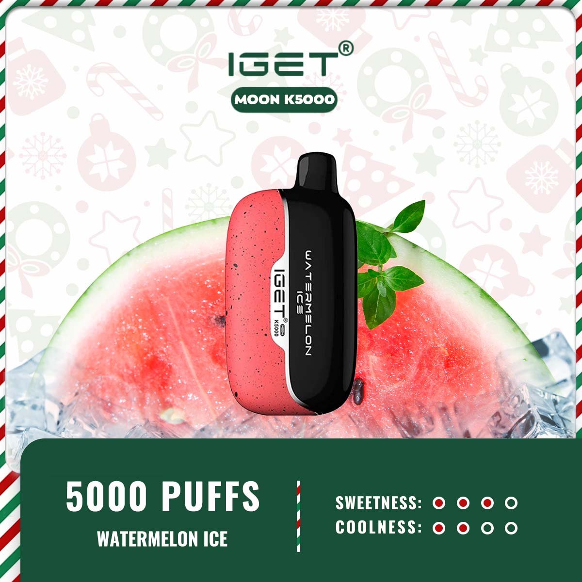 IGET MOON K5000 – WATERMELON ICE - Image 2