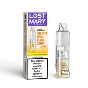 Lost Mary Nera Pureview Prefilled Refill Pod - Strawberry Watermelon Peach