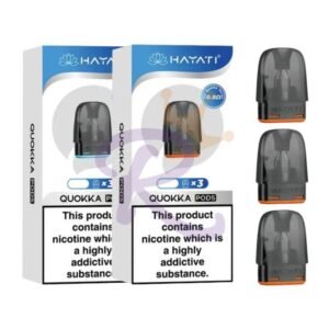 Hayati Quokka Replacement Pods – 2ml Refillable | 0.6Ω / 0.8Ω / 1.2Ω | 3-Pack | Mega Vapes Australia