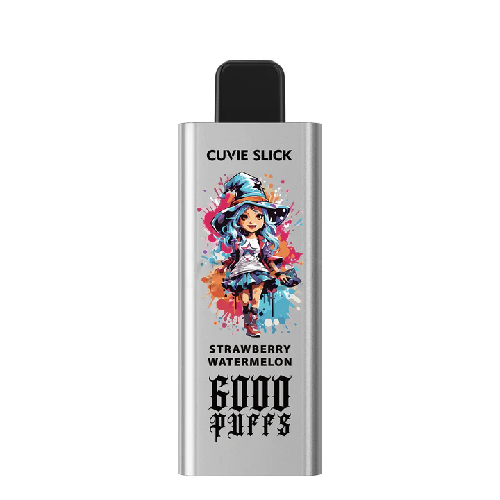 HQD CUVIE SLICK STRAWBERRY WATERMELON – 6000 PUFFS