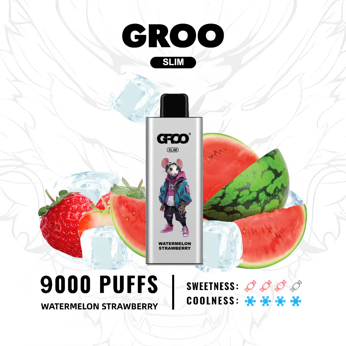 GROO SLIM – WATERMELON STRAWBERRY - Image 2