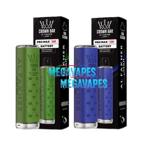 Al Fakher Crown Bar Pro Max 12K VAPE - Mega Vapes Australia Al Fakher Pro Max 12K Battery - Starting From $4.49