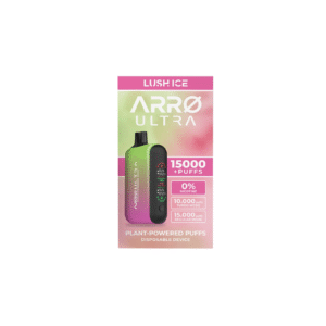 ARRØ Ultra – Lush Ice (15,000 Puffs) | Nicotine-Free Plant-Based Vape - ARRØ Ultra – Lush Ice
