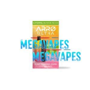 ARRØ Ultra – Watermelon Sour Peach - Mega Vapes Australia Al Fakher Pro Max 12K Battery - Starting From $4.49